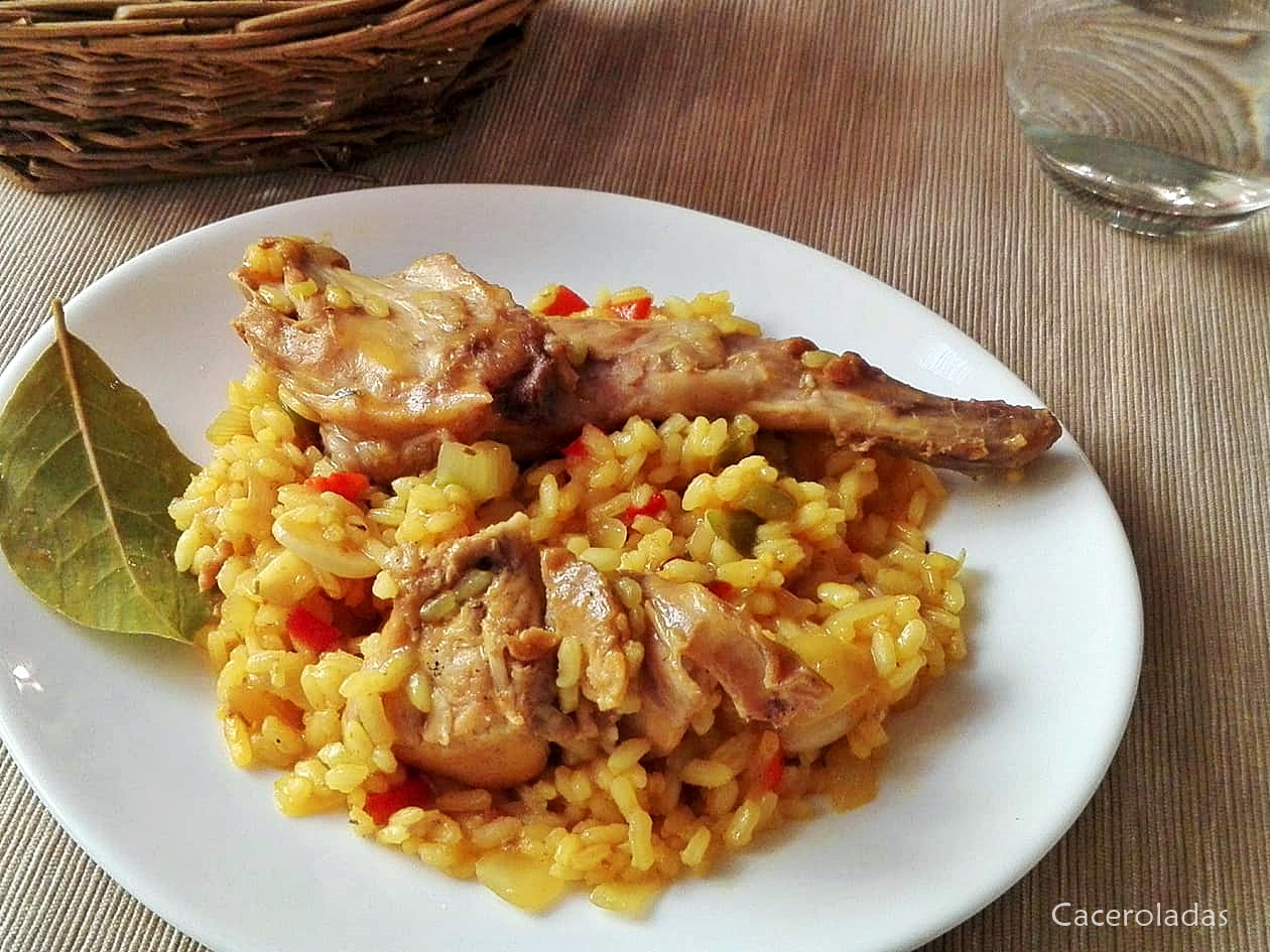 Arroz con conejo | Caceroladas Arroz con conejo | Caceroladas