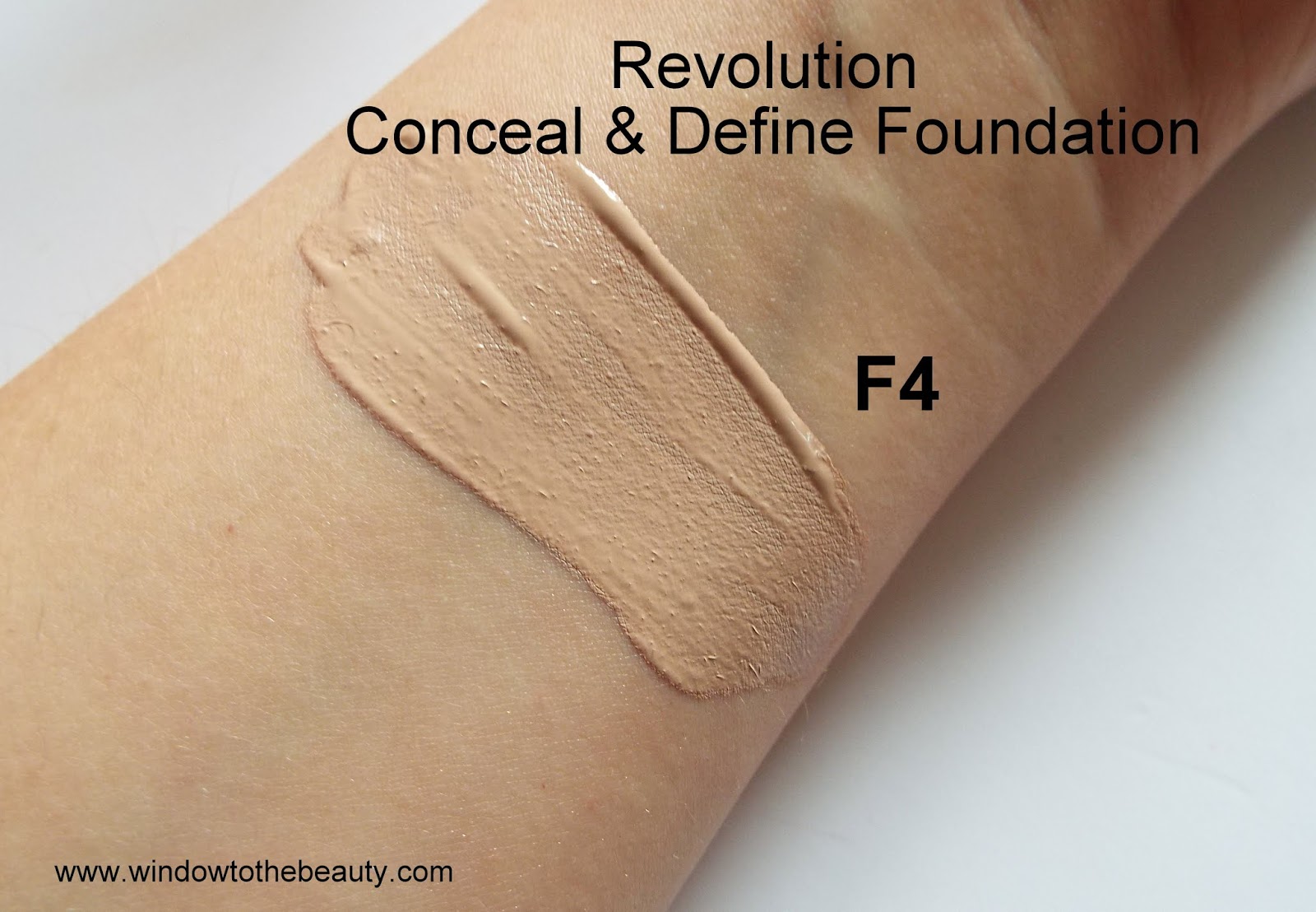 Window to The beauty: Revolution Conceal & Define Foundation