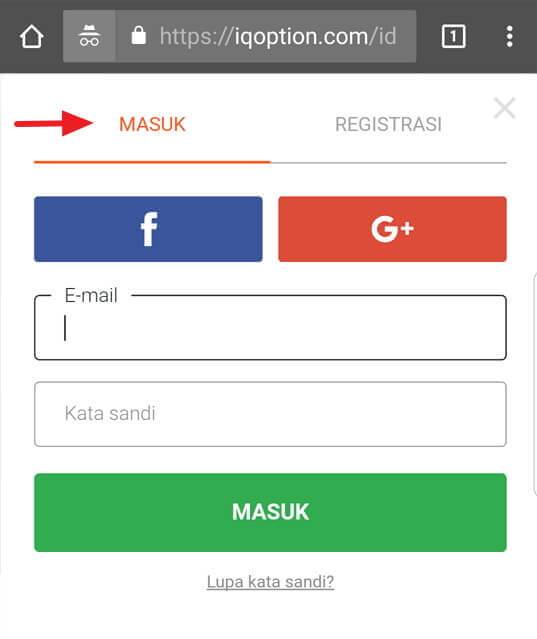 Cara Deposit IQ Option dengan Skrill 1