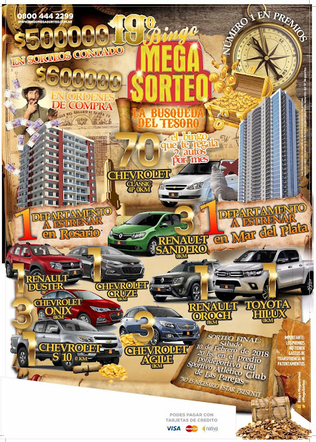 EL MEGA SORTEO NUEVO YA ESTÁ EN MARCHA