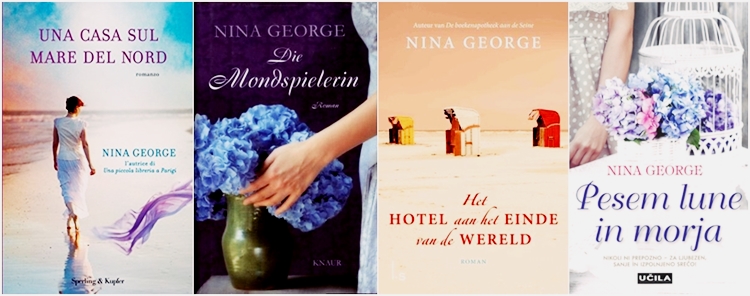 Okładki Księżyc nad Bretanią, Nina George Okładki Księżyc nad Bretanią, Nina George