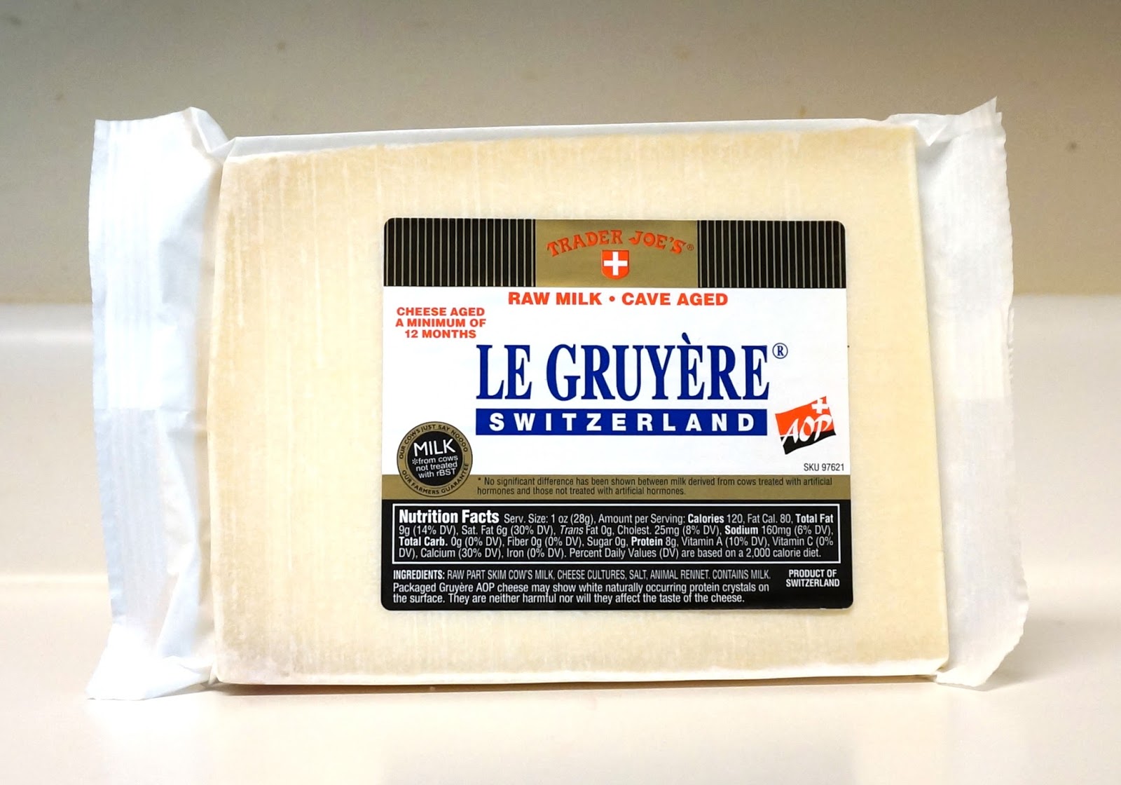 Exploring Trader Joe's Trader Joe's Le Gruyere Switzerland Cheese