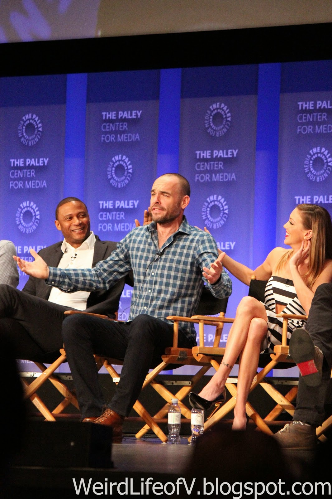PaleyFest 2015: Arrow Panel David Ramsey, Paul Blackthorne, and Katie Cassidy