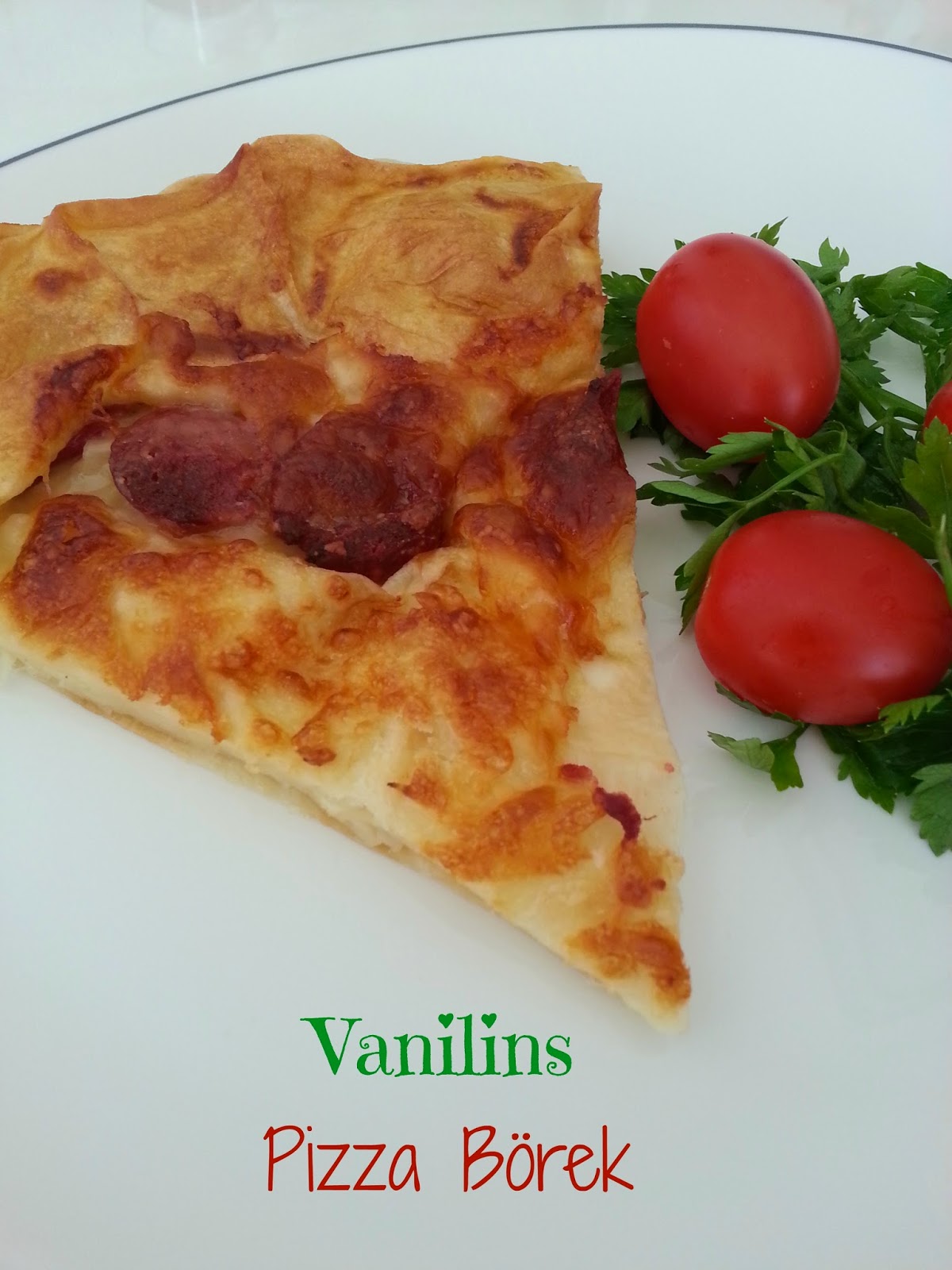 Pizza Börek Vanilins