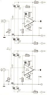 Schematic Diagram: Headphone Amplifier Circuit Diagram