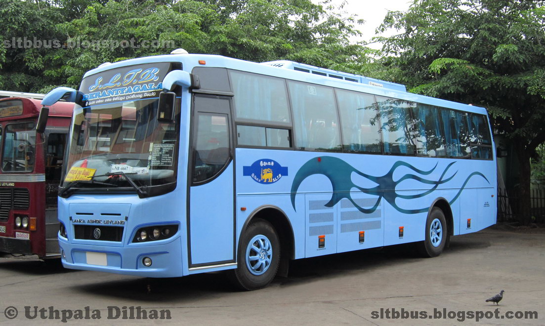 SLTB buses ශ්‍රී ලංගම බස් Ashok Leyland Viking AC luxury buses from