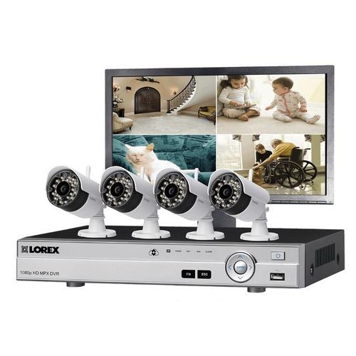 Lorex, LW44MW Wireless Security Camera System w/ Monitor