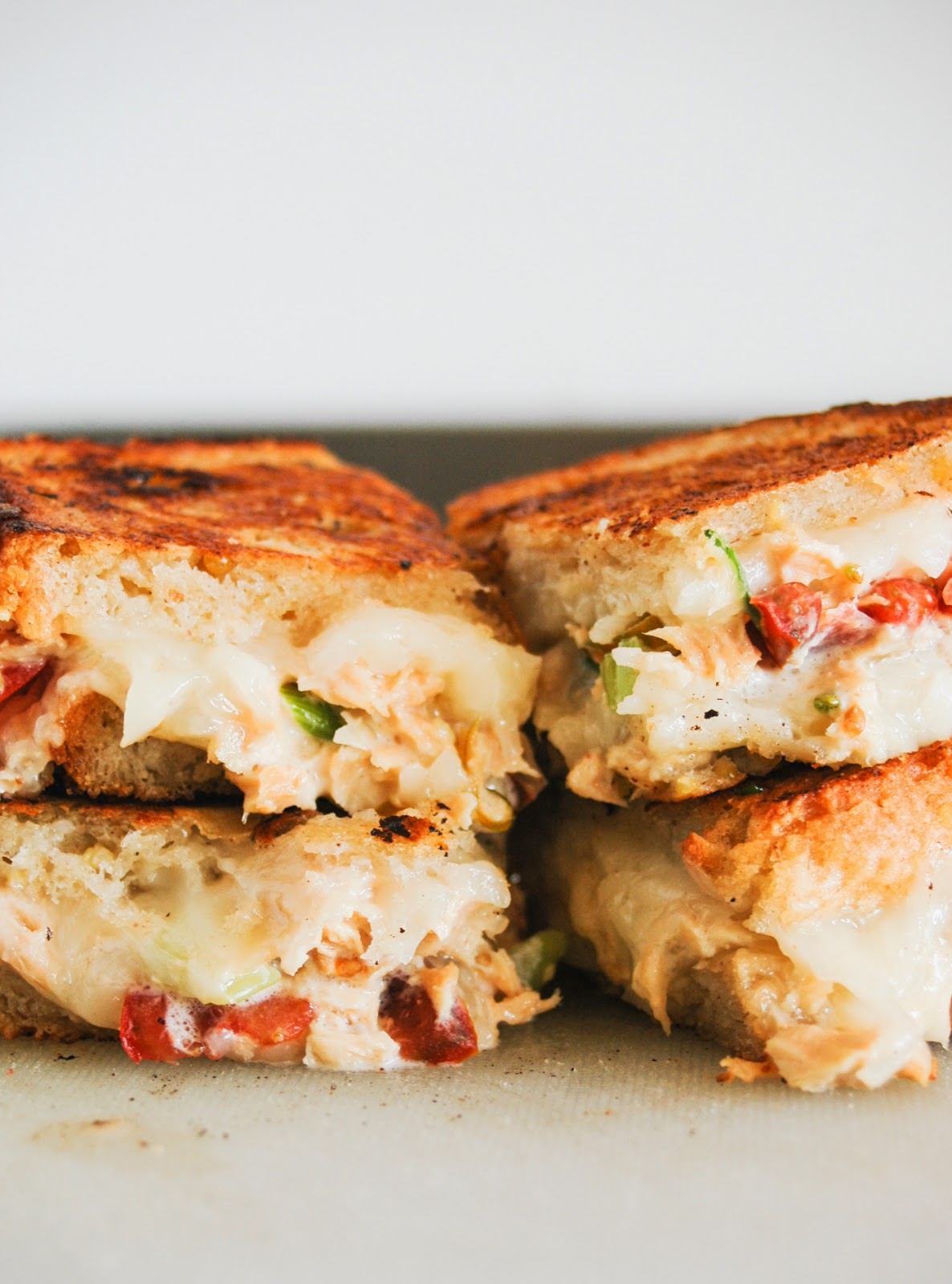 GLORIOUS SANDWICHES THE LITTLE PAINTER tuna melt grilled cheese