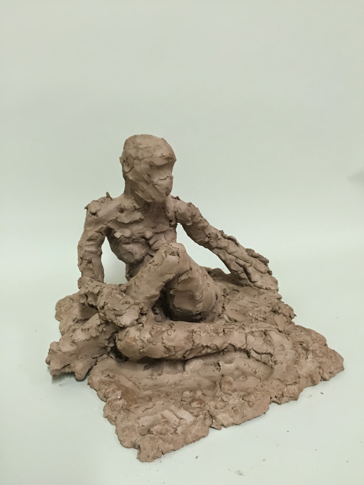 ARTIST MARYNA BILAK NEWS Looking at human figure clay sculptures
