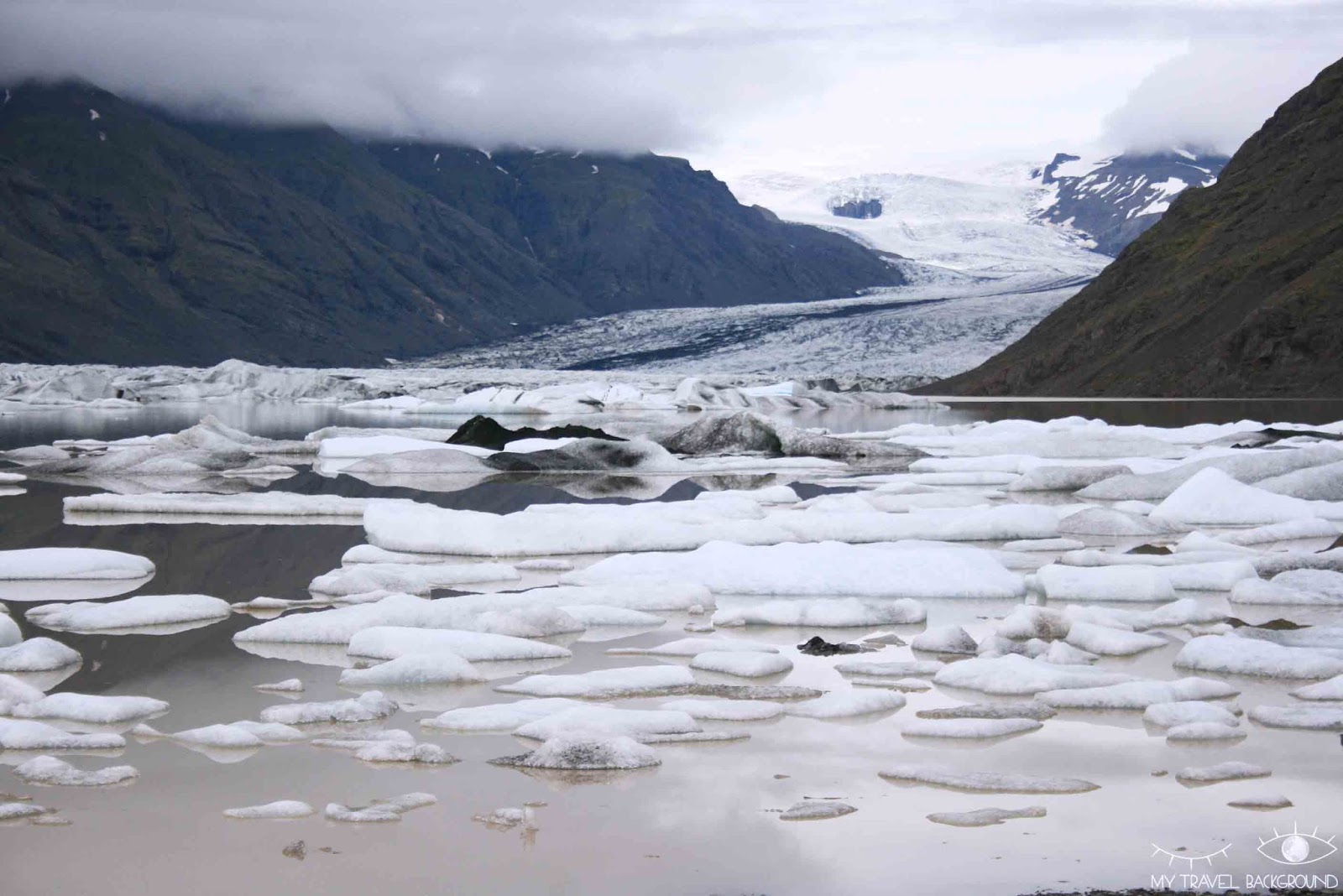 My Travel Background : Glaciers et icebergs dans le Sud de l'Islande - Heinabergsjökull