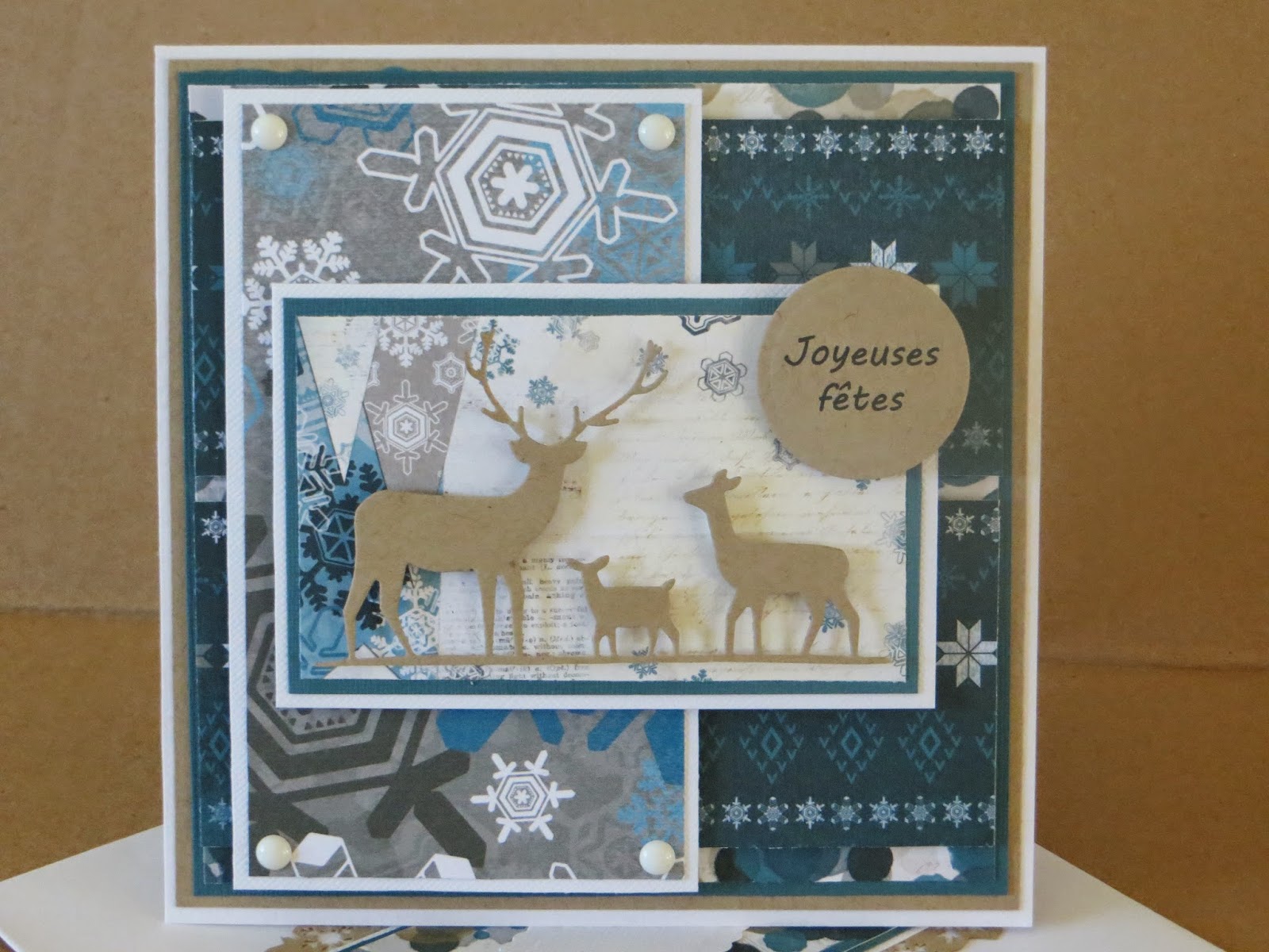 Michèle à la carte: Première carte de Noël cuvée 2014