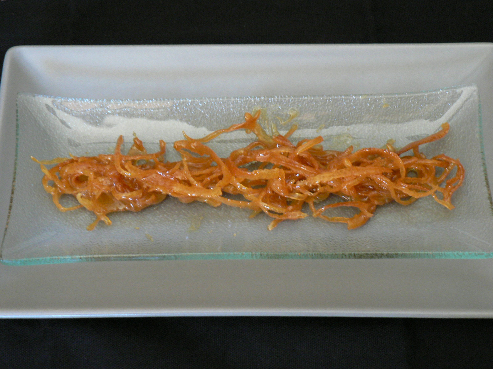 Le lutrin dans ma cuisine ZESTES DE CITRON CONFITS ET CARAMELISES