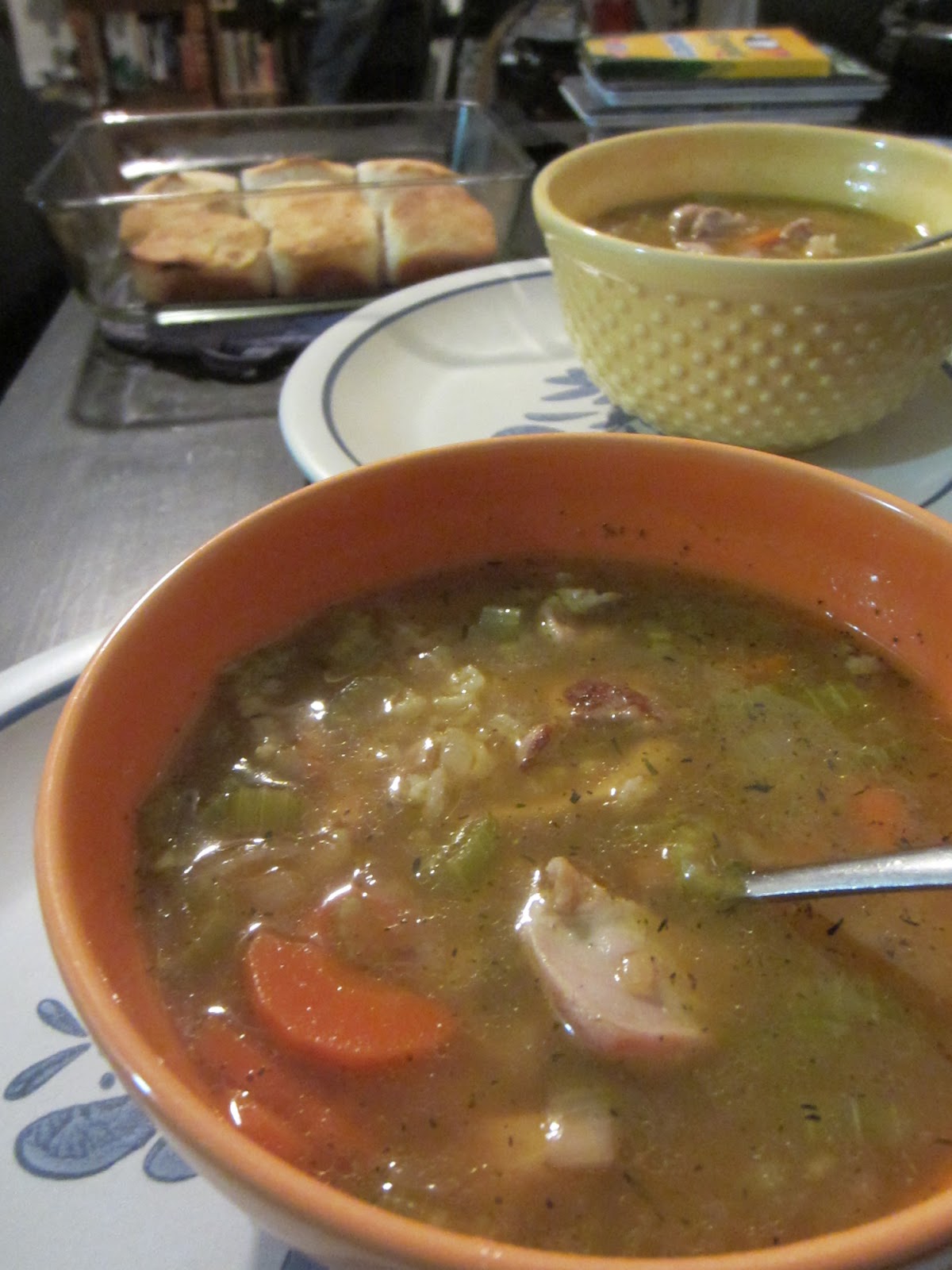 Delicious Dilemmas Hearty Chicken Soup with Rice