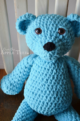 Super Squishy Crochet Bear by Over The Apple Tree