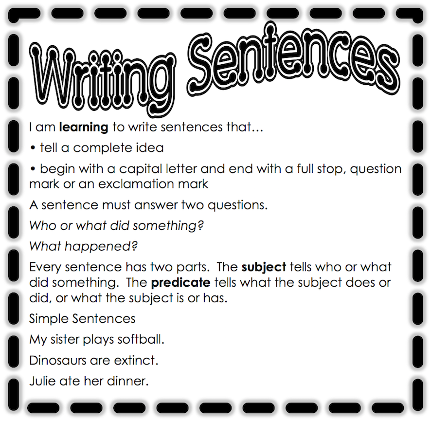 Classroom Treasures Writing