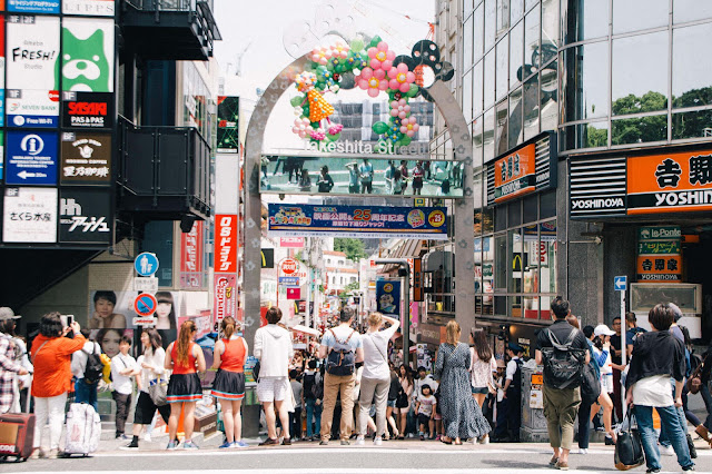 Harajuku, the most pop culture and fashion district in Tokyo