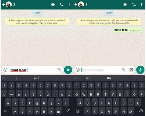 Cara Mengubah dan Membuat Tulisan di WhatsApp Menjadi Unik