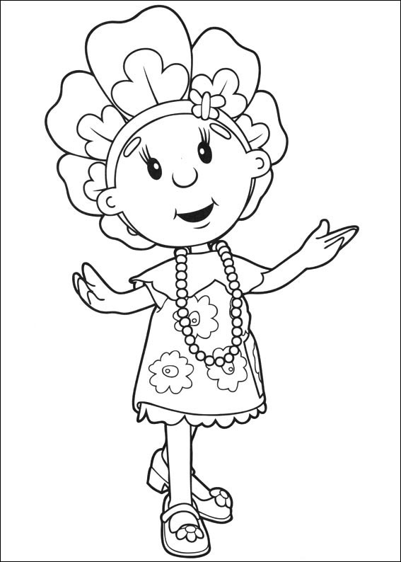 Desenhos de Fifi e os Floriguinhos para colorir, pintar, imprimir grátis! Moldes e riscos de Fifi e os Floriguinhos
