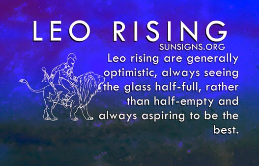 Astrology Leo Rising Sign Horoscope