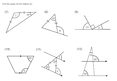 MEDIAN practice and quiz questions: angle questions
