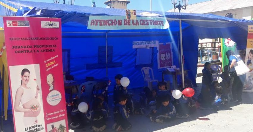 Santiago de Chuco se une a la lucha contra la anemia Santiago de Chuco se une a la lucha contra la anemia