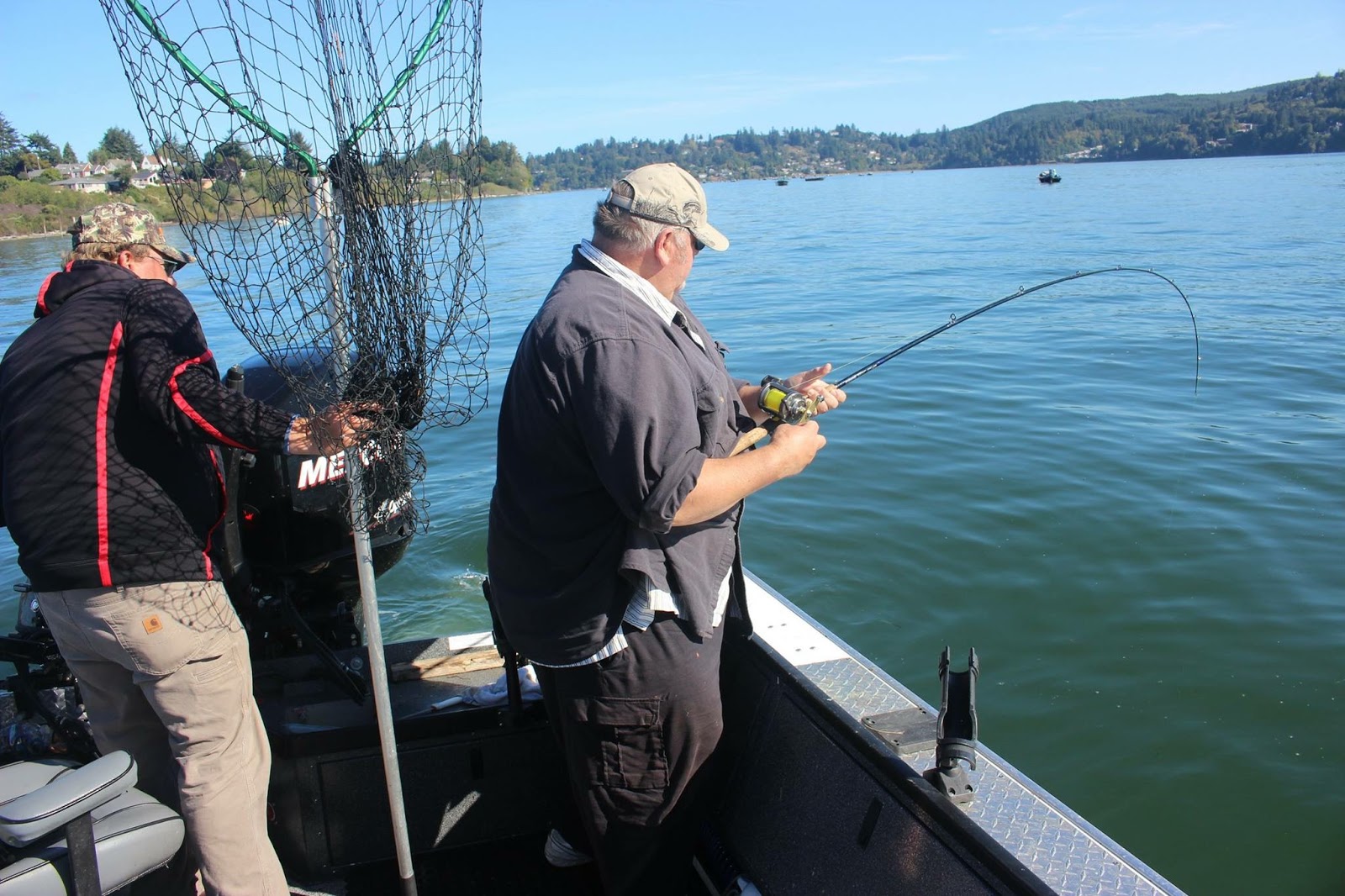 Brookings, Oregon, Fishing Charters Coos River salmon recap