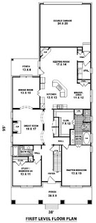 Modern Narrow Lot House Plans Modern Narrow Lot House Plans