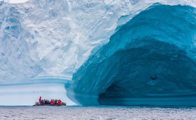 The coldest continent on Earth: Antarctica