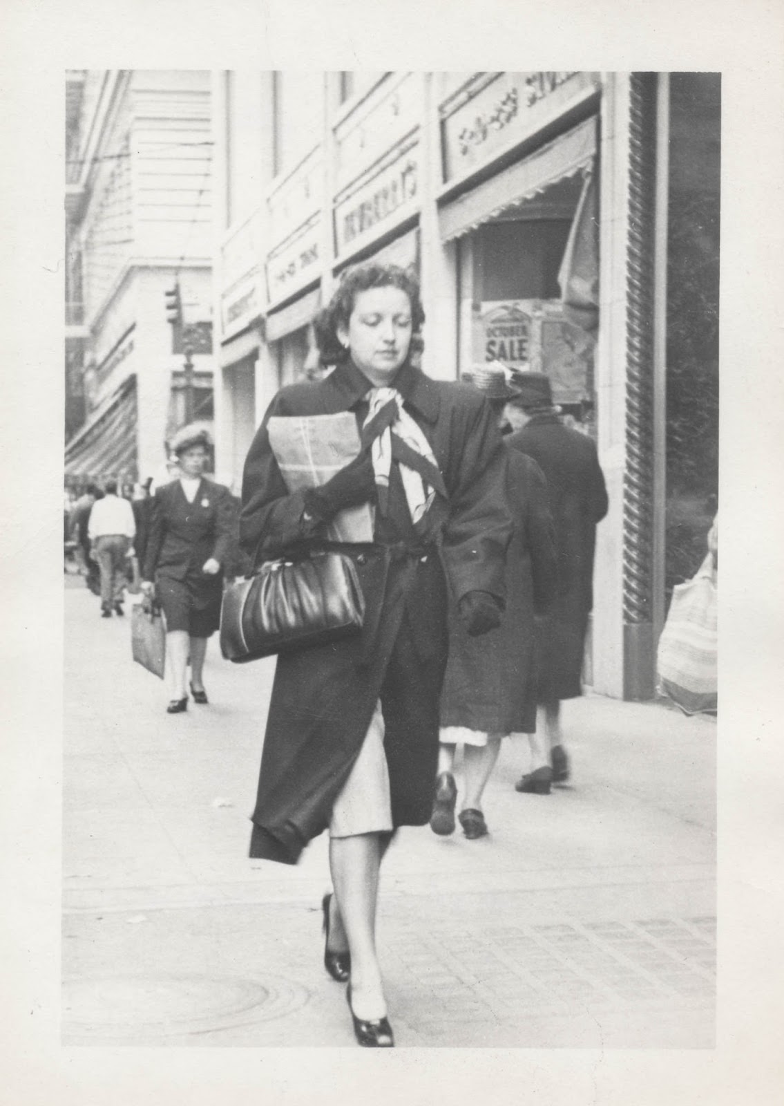 Vintage Street Style 23 Candid Photographs Capture People On Sidewalks