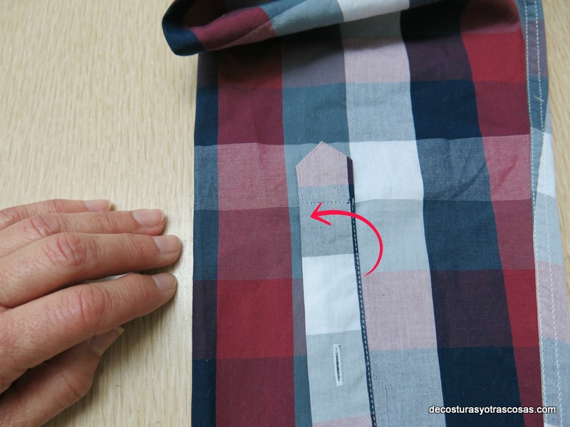 tutorial arreglar de largo una manga camisera