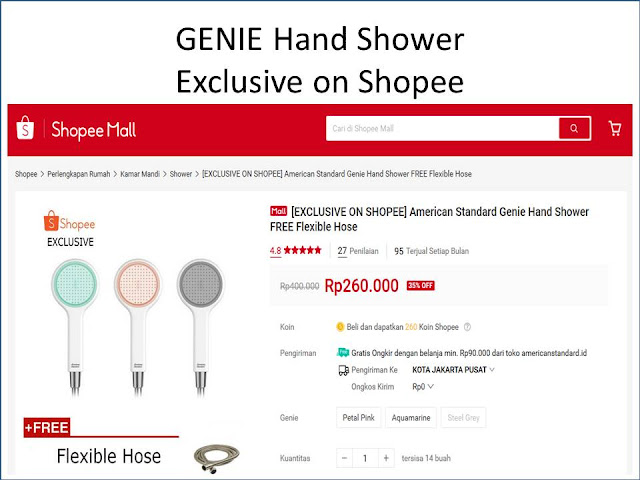 ciptakan pengalaman mandi menyenangkan dengan 3 nilai kebaikan genie hand shower