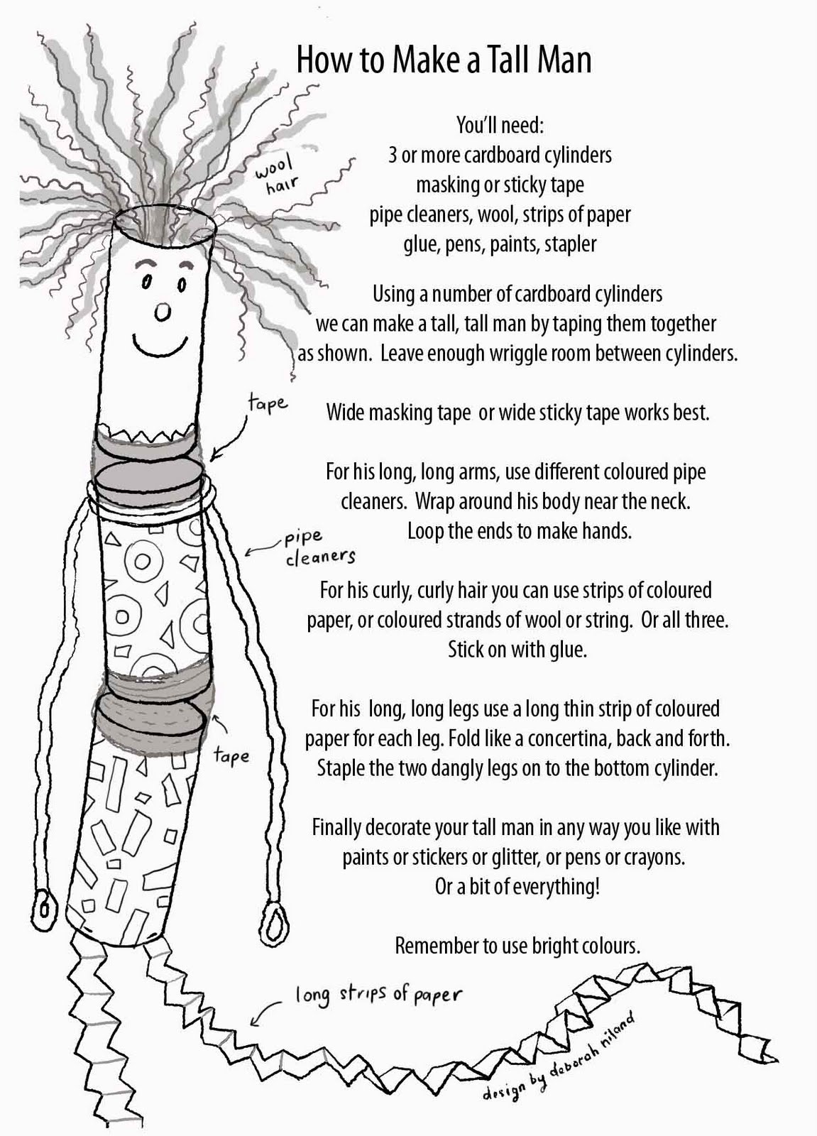 Illustration Up Close: Activities for The Tall Man and the Twelve Babies