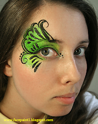 face painting paint indian designs eyes tips butterfly simple makeup paintings teen fairy pretty facepaint eye halloween festival fantasy flamingo