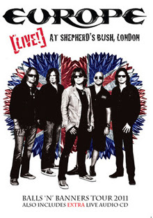 Europe - Live At Shepherd's Bush – CD DVD