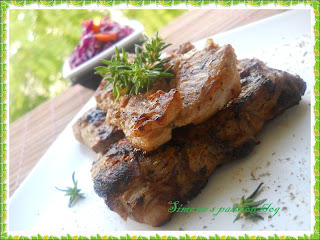 Costita de porc la gratar