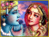 "Sri Krishna y Radharani"