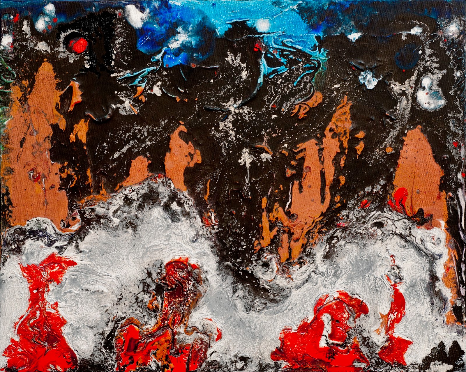 POETRY PACIFIC 8 Oil Paintings by Carolyn Mary Kleefeld