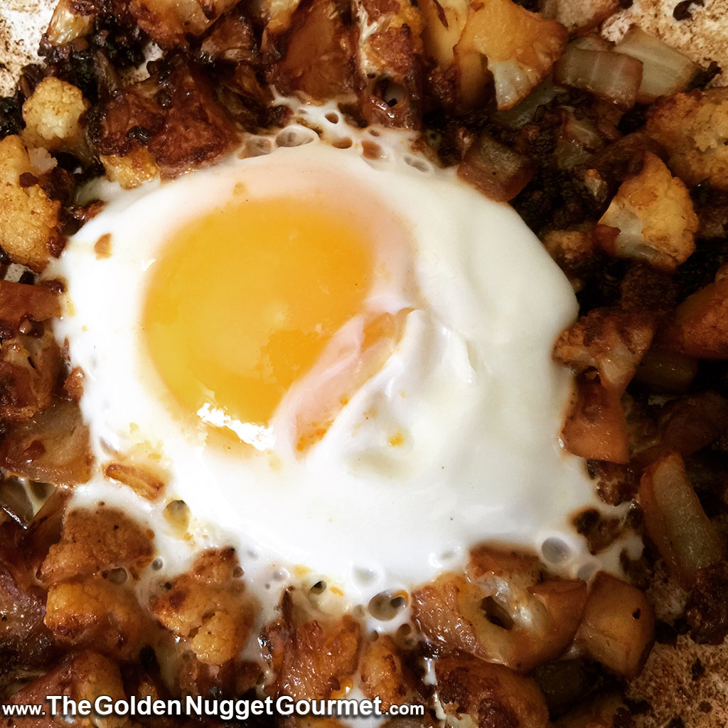 Cauliflower Hash Browns