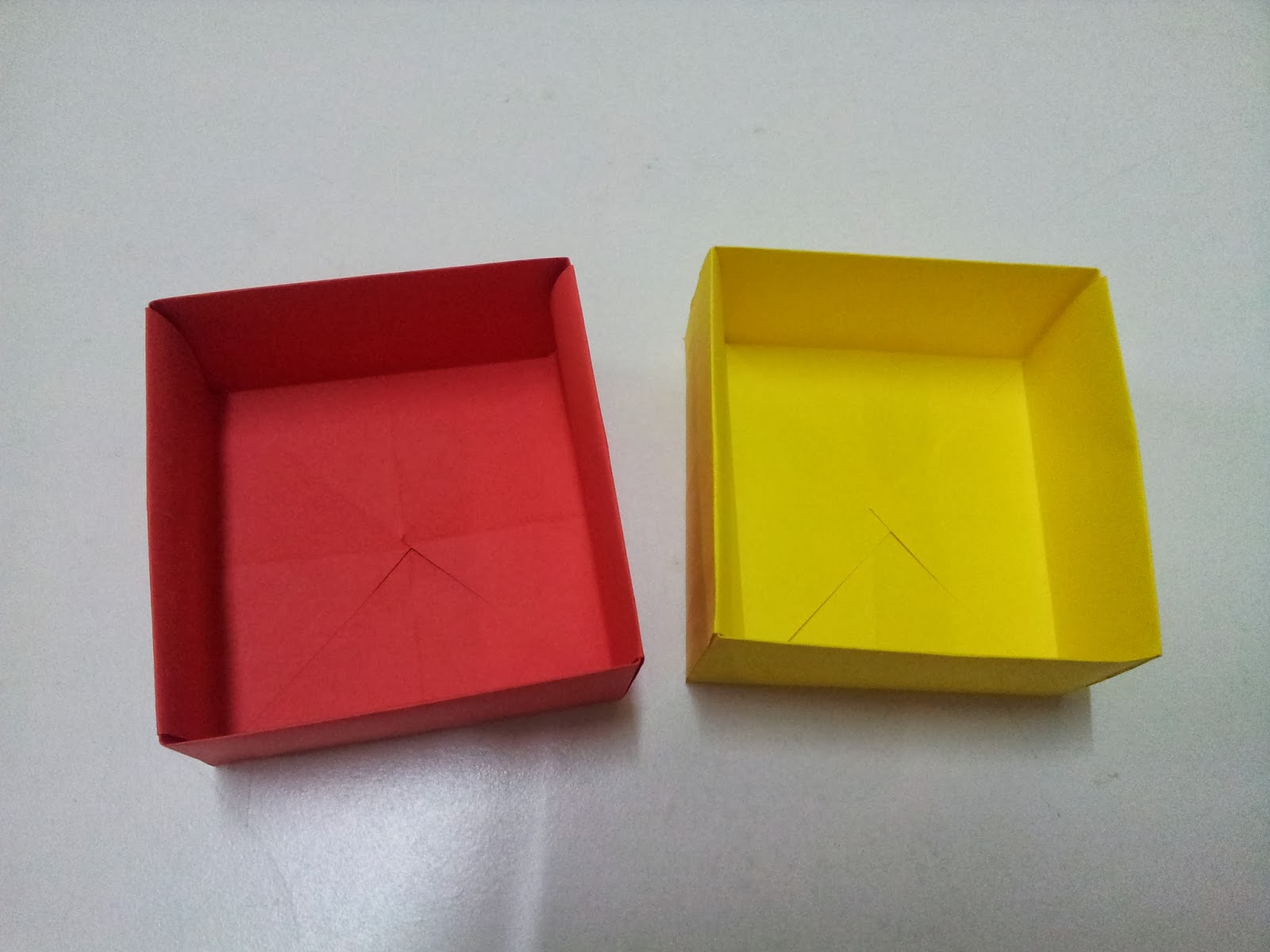 Panduan Kraf Riben dan Kertas Tutorial Kotak Kertas Mudah jpg (1600x1200)