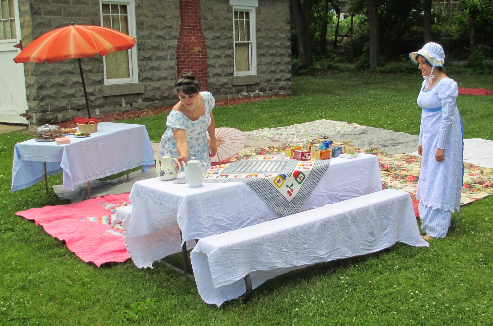 Regency Tea Party Dress &