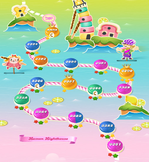 Candy Crush Saga level 3381-3395 Candy Crush Saga level 3381-3395