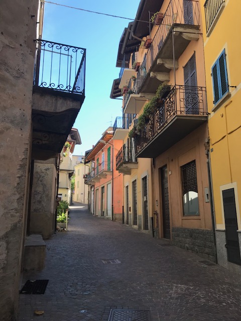 イタリア　ストレーザの町を散策