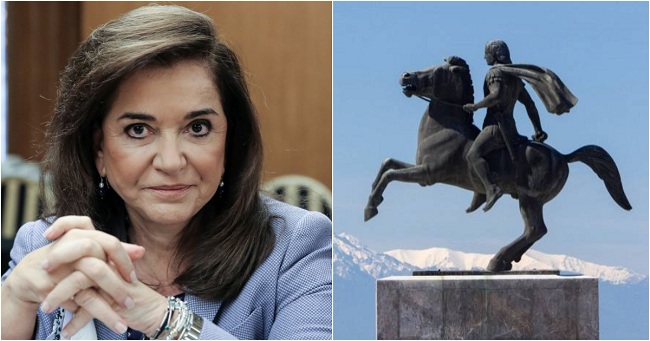 Η Ντόρα Μπακογιάννη λέει «ΝΑΙ» στο Νέα ή Βόρεια Μακεδονία Η Ντόρα Μπακογιάννη λέει «ΝΑΙ» στο Νέα ή Βόρεια Μακεδονία