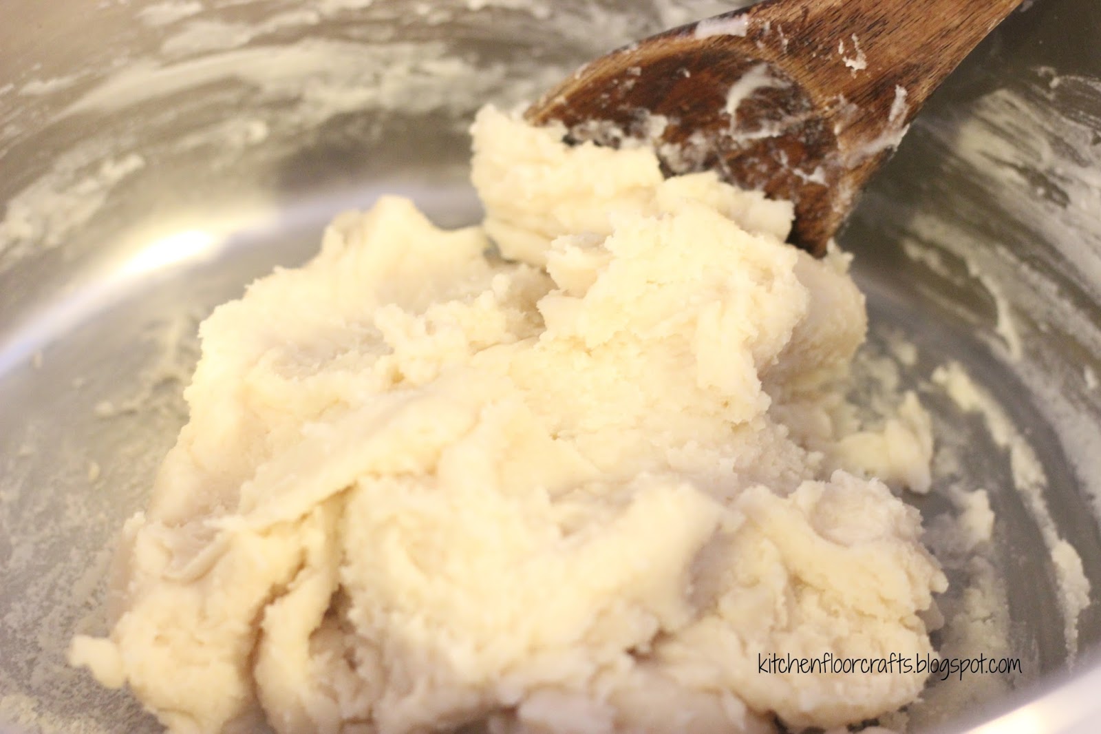 Kitchen Floor Crafts Basic Cooked Playdough