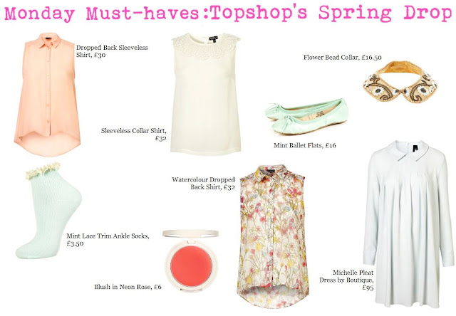 02.01.2012- Monday Must-haves: Topshop's Spring Drop Special
