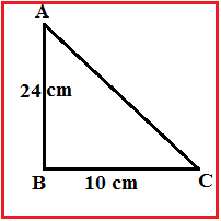 Pythagoras siku angka siku segitiga Teorema, Rumus