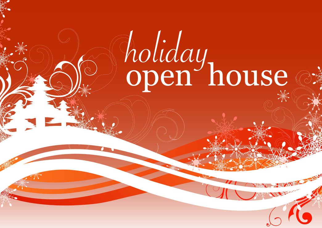 free holiday open house clip art - photo #2