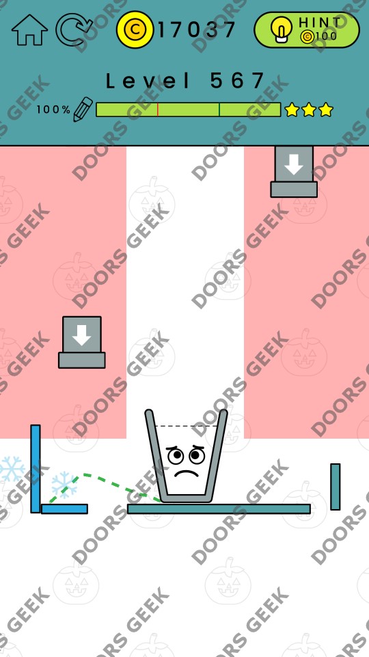 Happy Glass Level 567 Solution Doors Geek