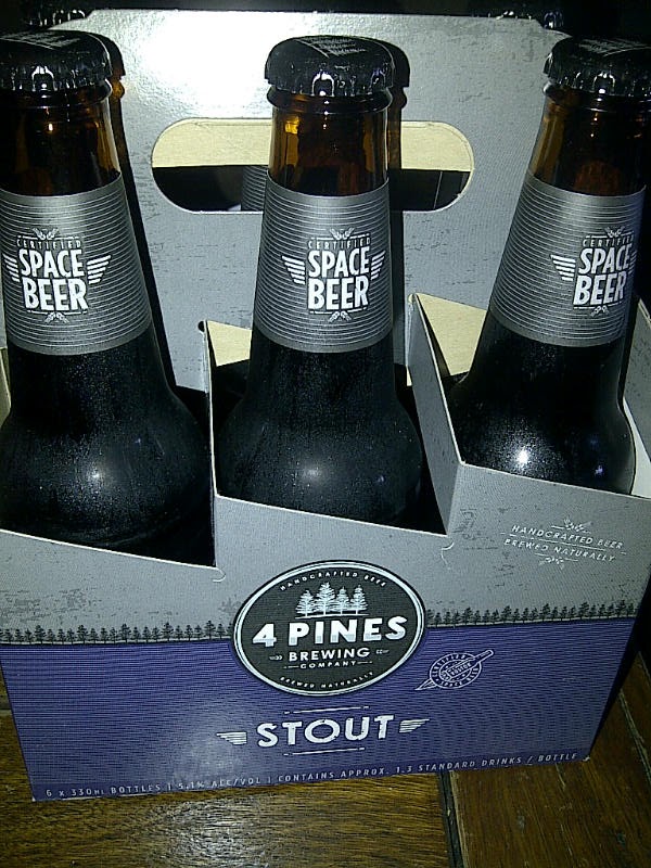Linda's Walkabout Certified Space Beer Four Pines