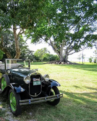Early Model Ford at the Edison and Ford Winter Estates in Ft. Myers, Florida
